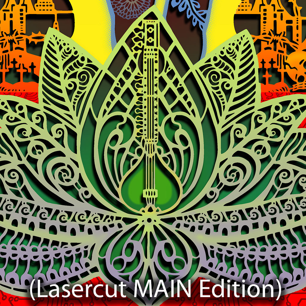 THIEVERY CORPORATION- Special Lasercut poster – Emek Studios