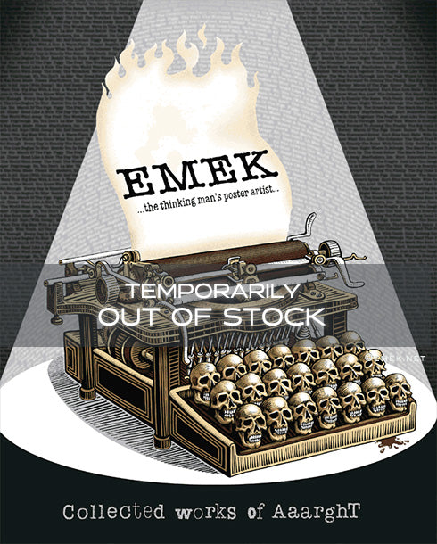 Emek Collected Works of Aaarght : Book (Signed and Doodled)
