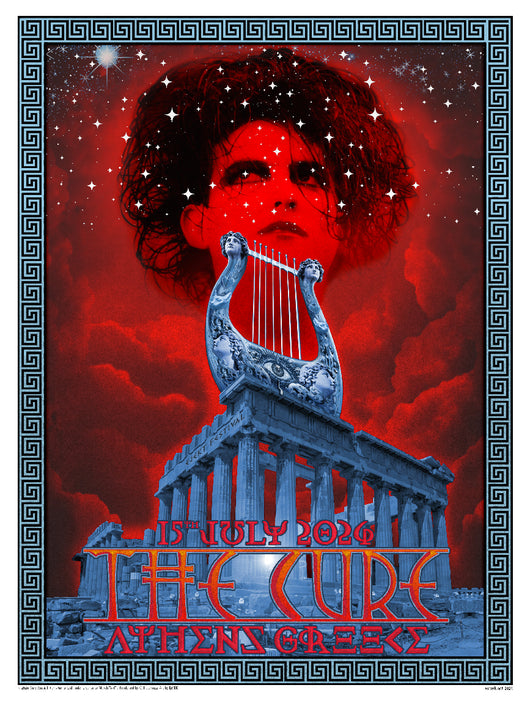 The CURE in Athens Greece (shimmer)