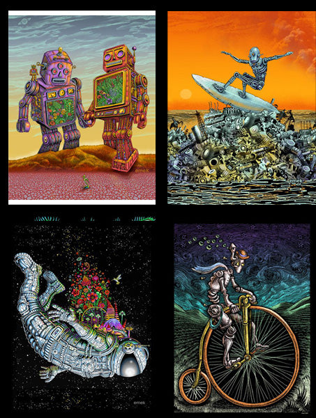 Bots • Sticker Set – Emek Studios