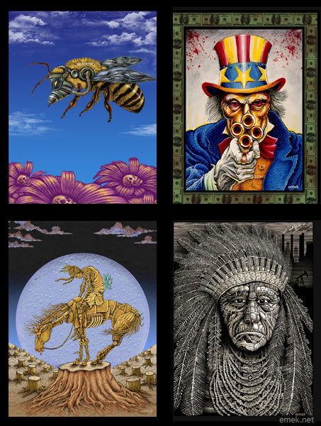 Injustice • Sticker Set – Emek Studios