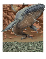 Flying Whale • Art Print