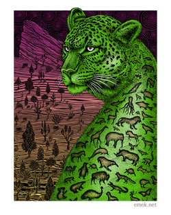 Endangered Spots • Mini Print