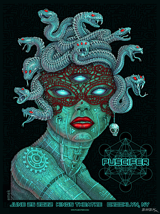 Puscifer “Alien Cyber-Medusa”